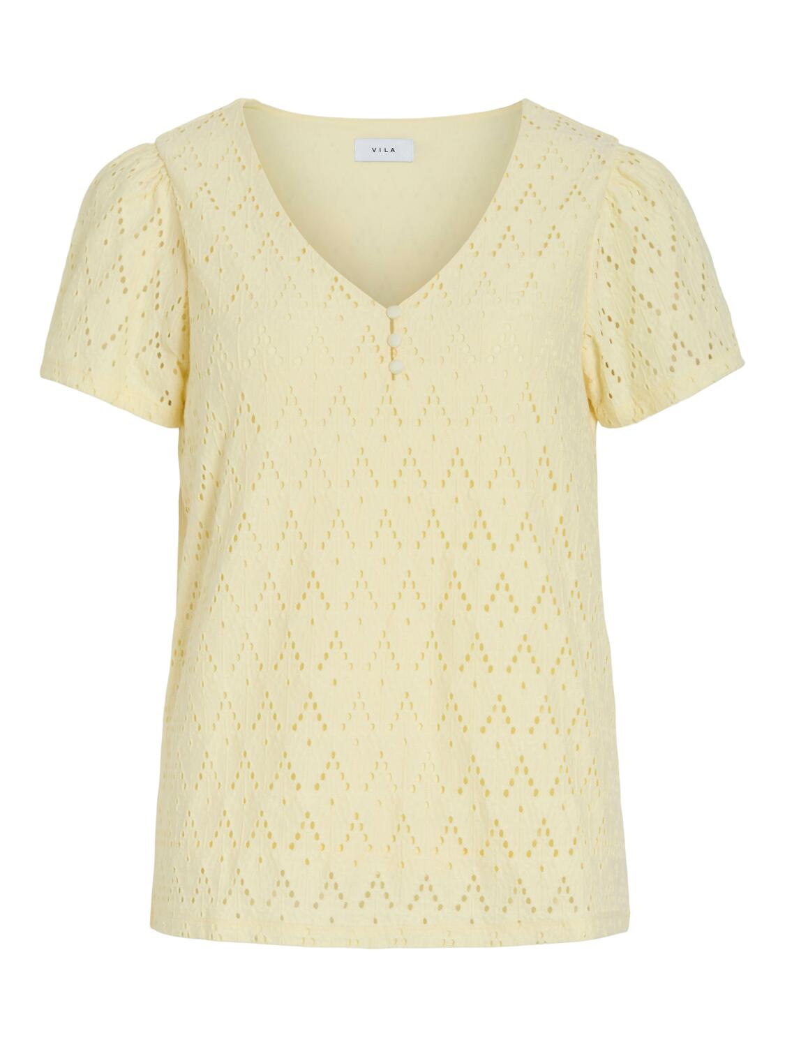 Viamalina top - Pastel Yellow